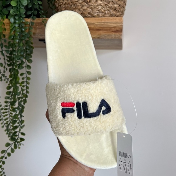 Fila Shoes - Fila Fuzzy Slide Sandals